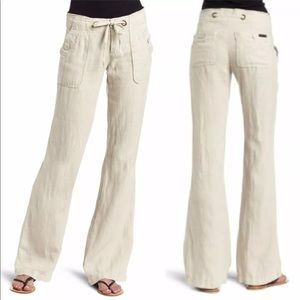 ☀️Sanctuary 100% Linen khaki pants size 27
